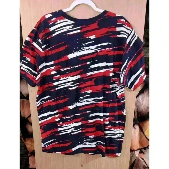 ADTN Sz XL American Dream Team Network Mens T-Shirt Red,white and Blue USA - Picture 3 of 4